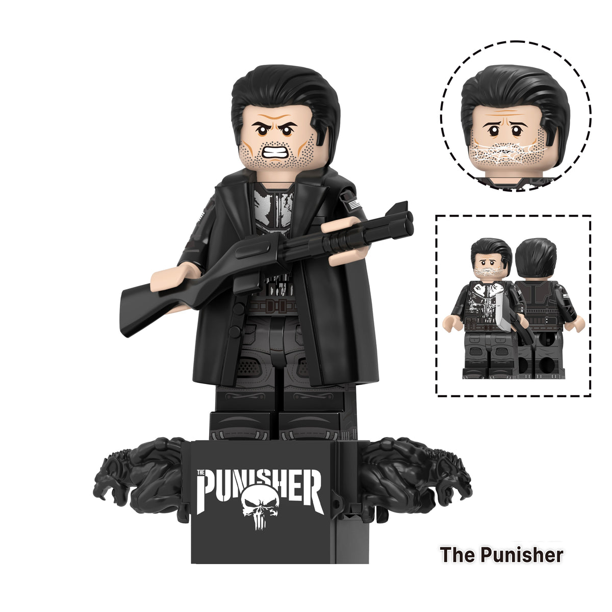 Marvel Super Heroes Spiderman Daredevil Punisher Custom Minifigures Assortment TV