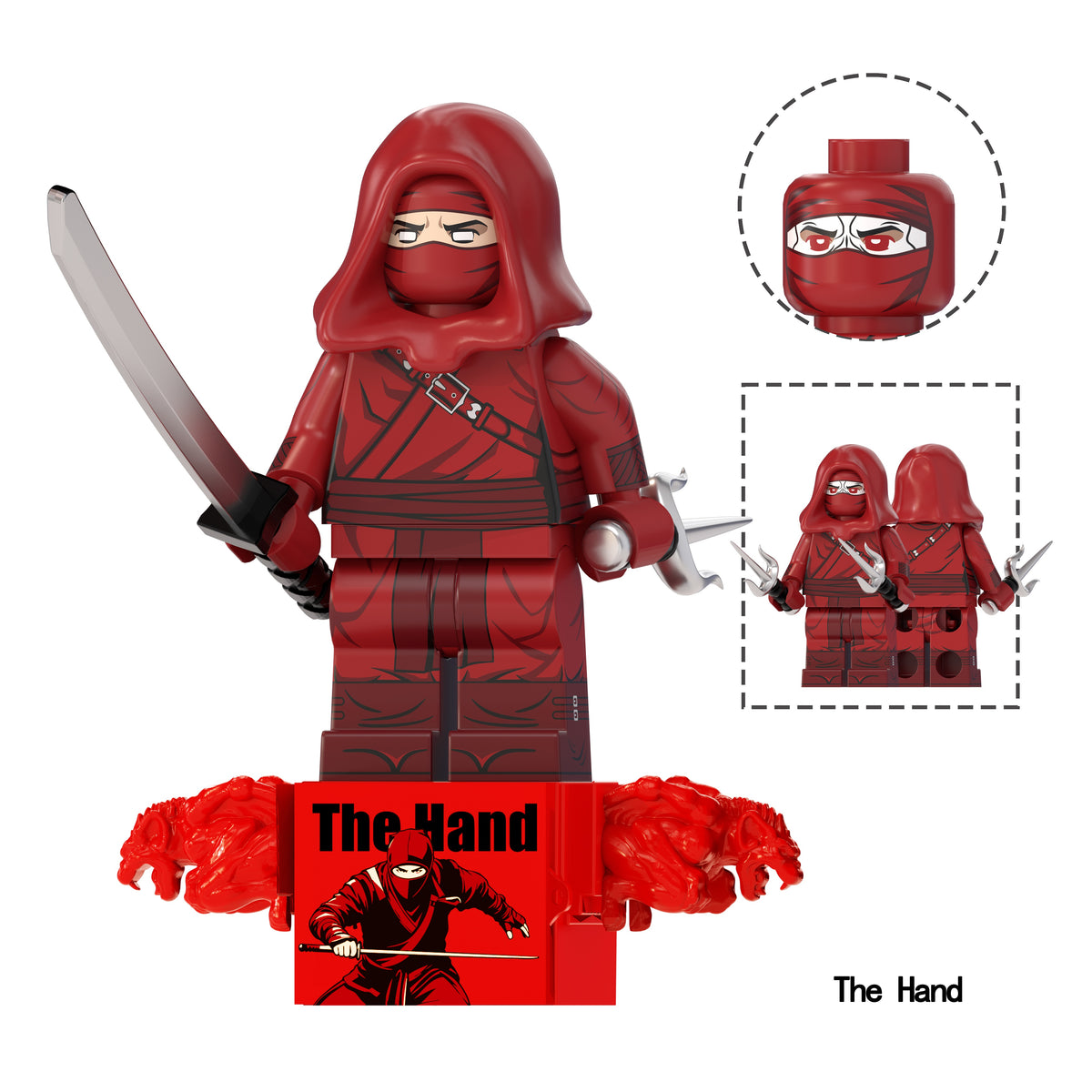Marvel Super Heroes Spiderman Daredevil Punisher Custom Minifigures Assortment TV