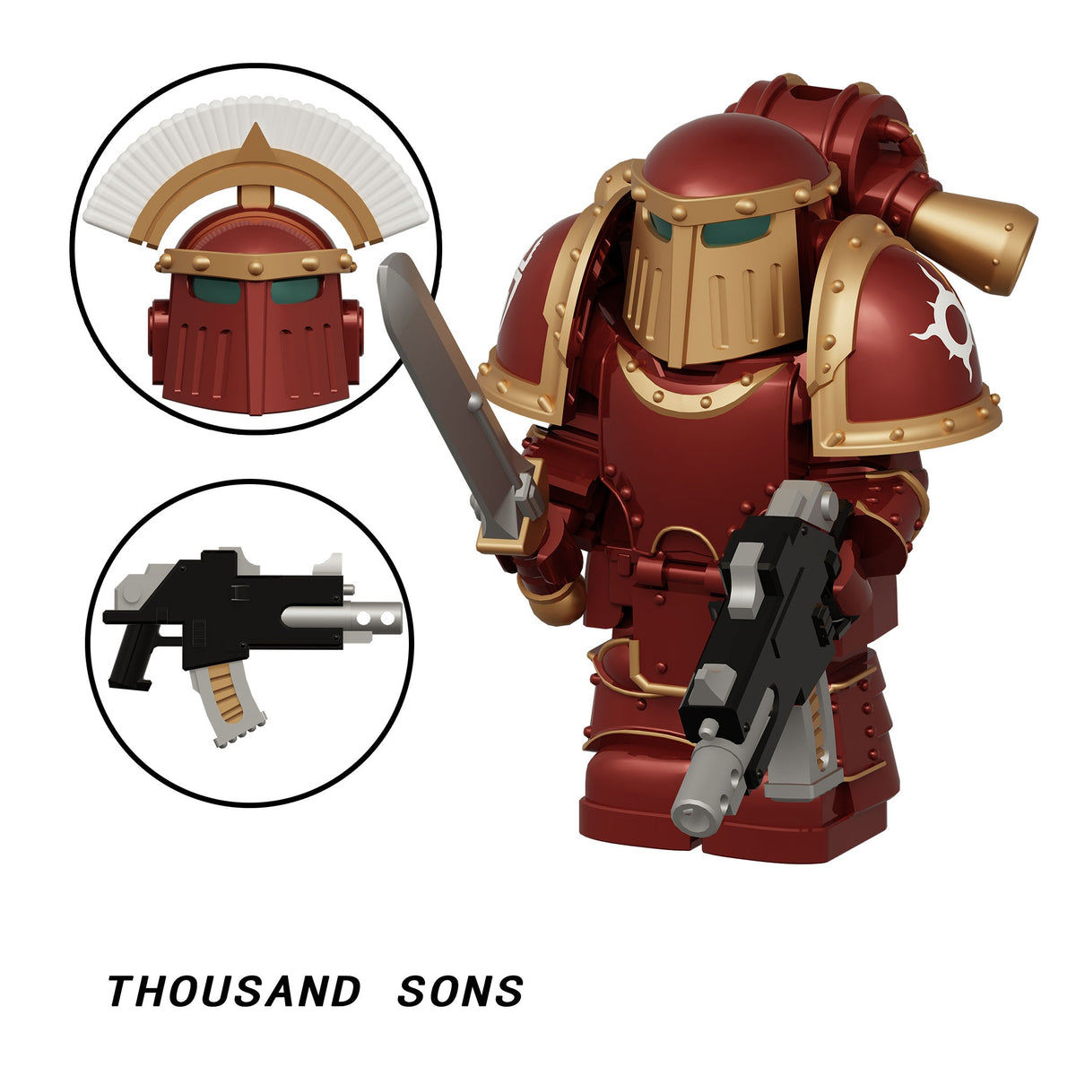 Warhammer 40K Thousand Sons Customn Minifigures F