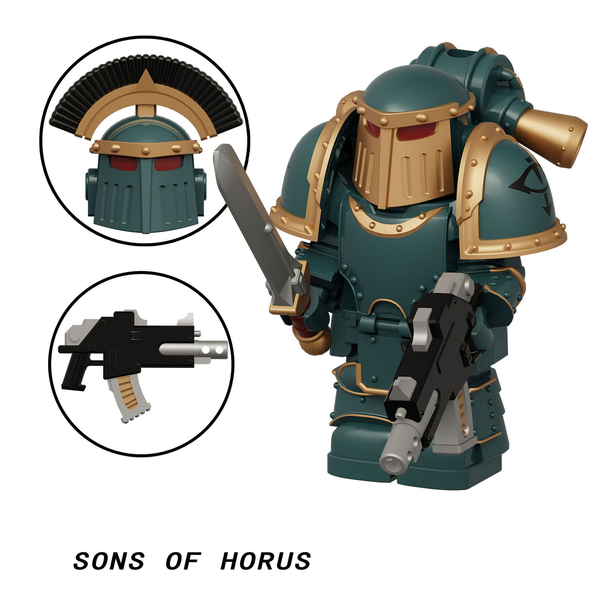 Warhammer 40K Thousand Sons Customn Minifigures F