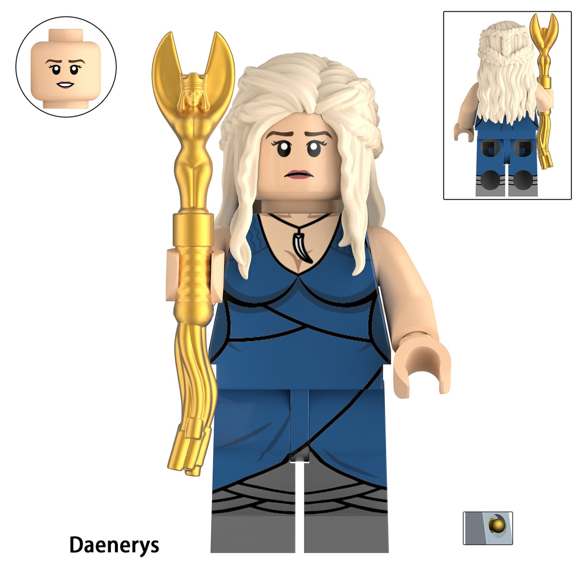 Game of Thrones Daenerys Unsullied Custom Minifigures DT