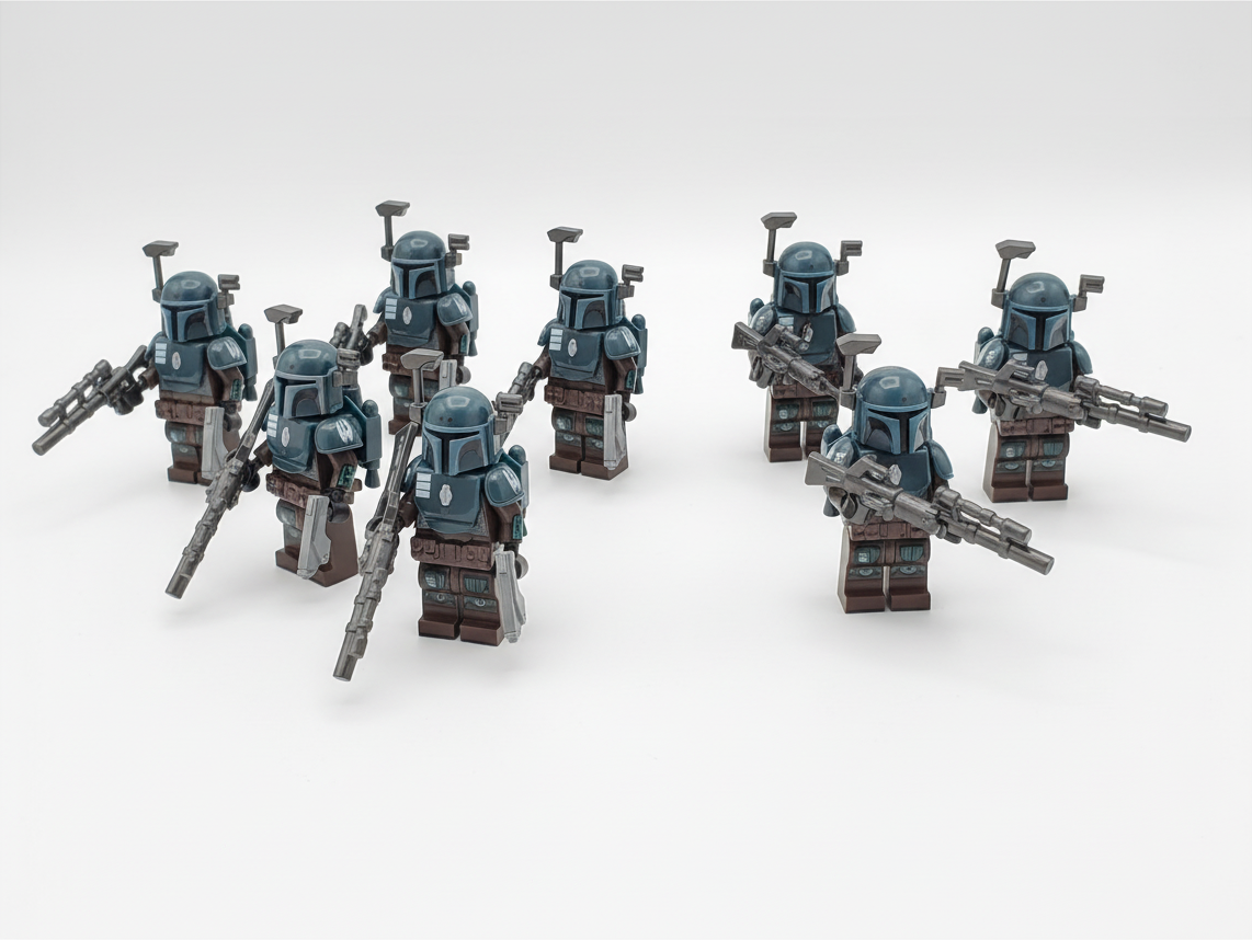 Star Wars Mandalorian Custom Death Watch Minifigures Set