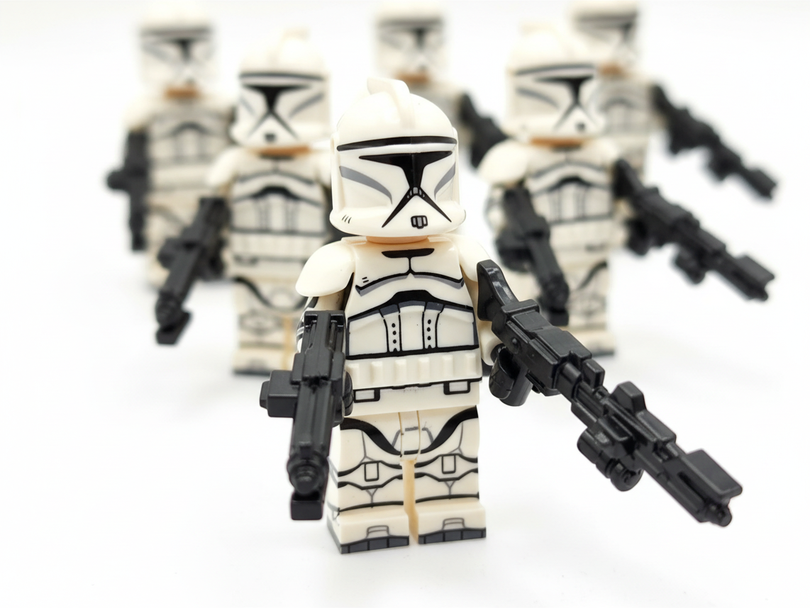 Star Wars Clone Commander Obi-Wan Phase 1 Clone Troopers 11 Minifigures Set