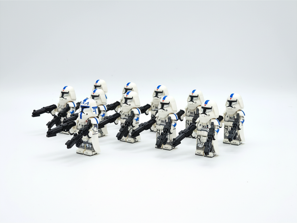 Star Wars 501st Captain Rex Clone Cold Assault Troopers Custom Minifigures  x11
