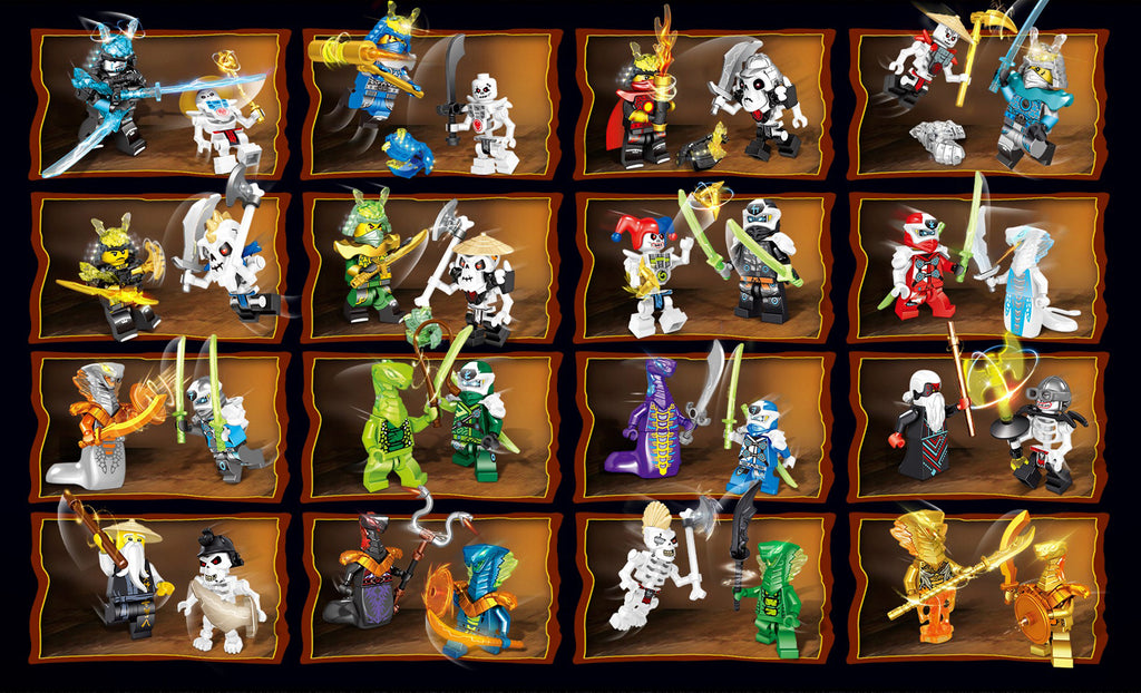 Ninjago Season 12 Custom 32 Minifigures Set