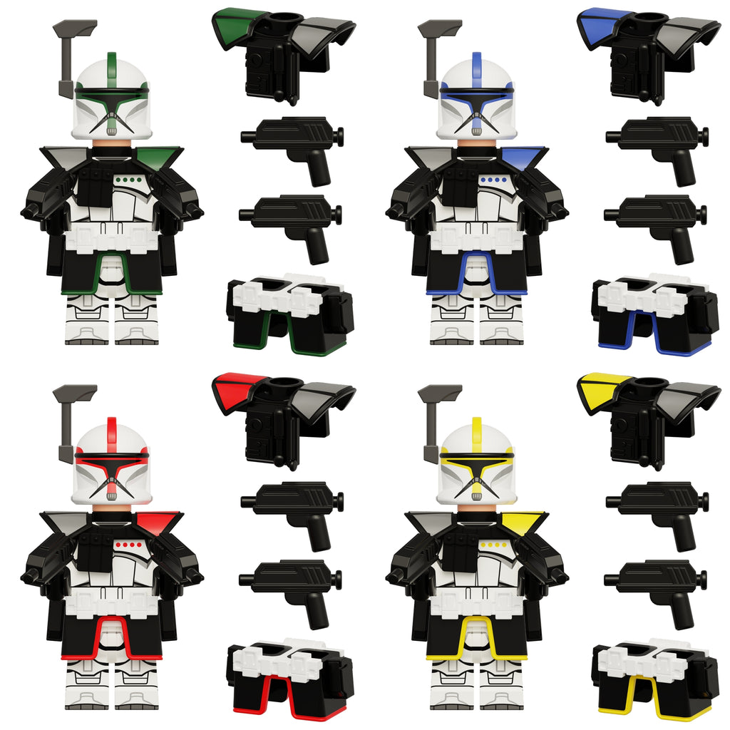 Star Wars Phase 1 ARC Troopers Ranked Custom Minifigures