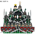 Medieval Knights and Soldiers Lot 16pcs - 76397-A