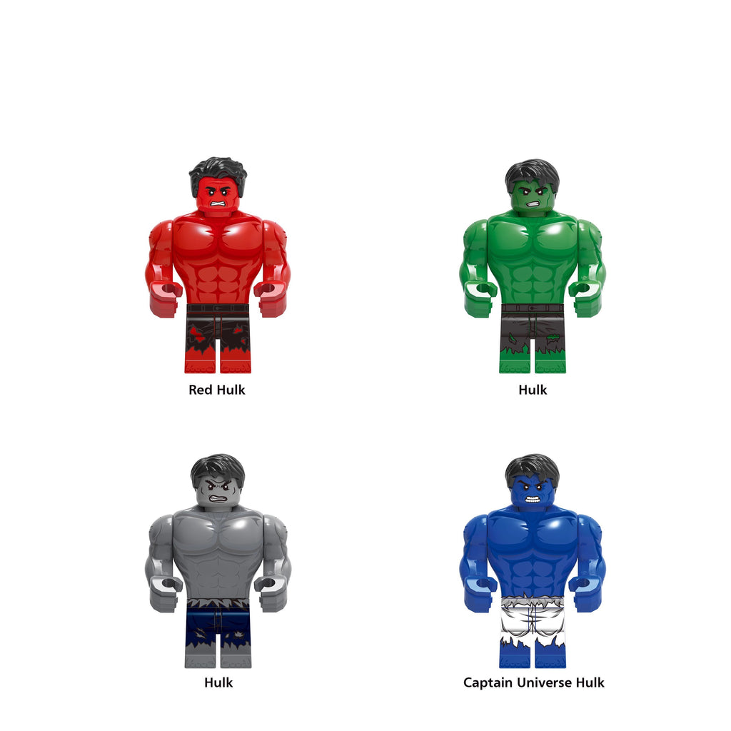 Marvel Super Heroes Custom Hulk Minifigures