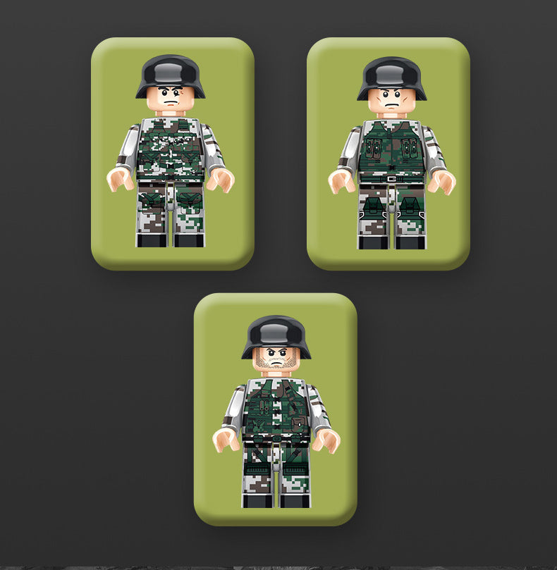 Type 99 Main Battle Tank Military Army Building Block Set RC 1105pcs