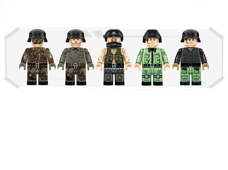 Leoard 2 Main Battle Tank Military Army Building Block Set 1747pcs