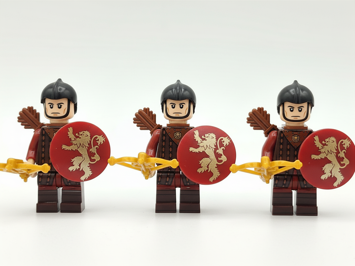 Game of Thrones House Lannister The Golden Army Custom Minifigures Set 11pcs