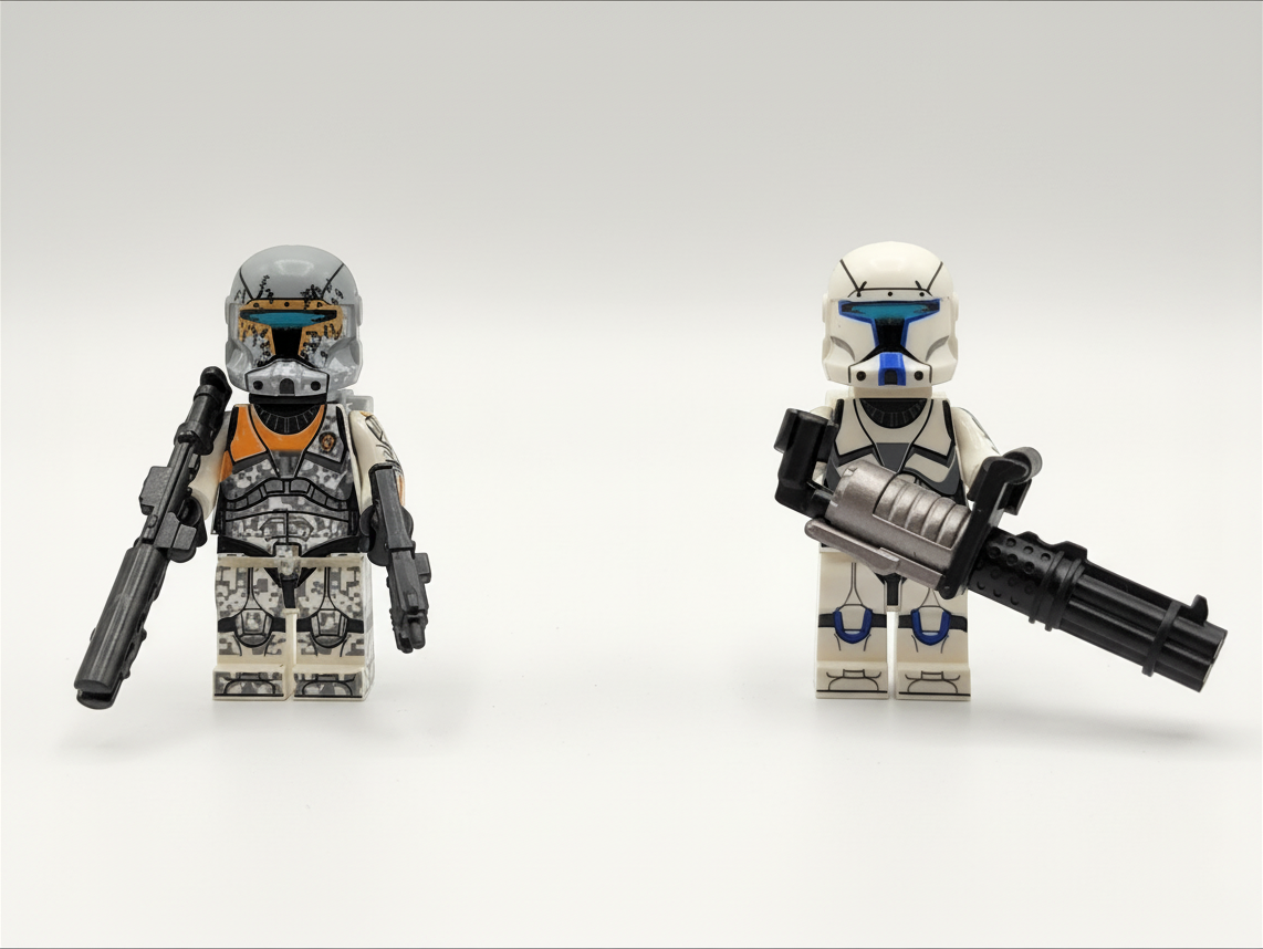 Star Wars Clone Commandos Custom 8 Minifigures Set