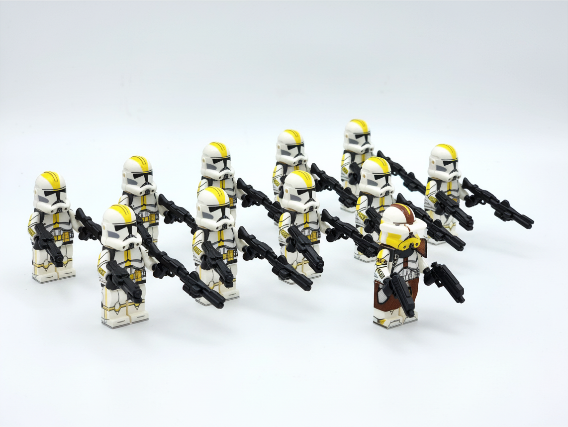 Star Wars 327th Commander Bly Clone Troopers Custom Minifigures  x11