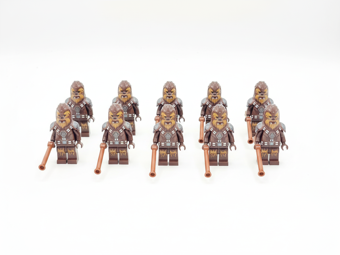 Star Wars Wookies Minifigures x10 Set