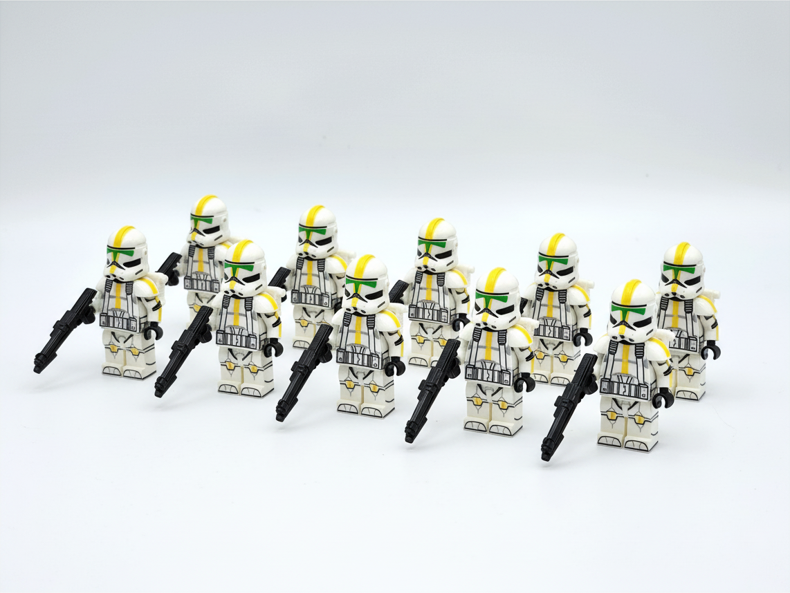 Star Wars 327th Jetpack Clone Troopers Custom Minifigures Set XH