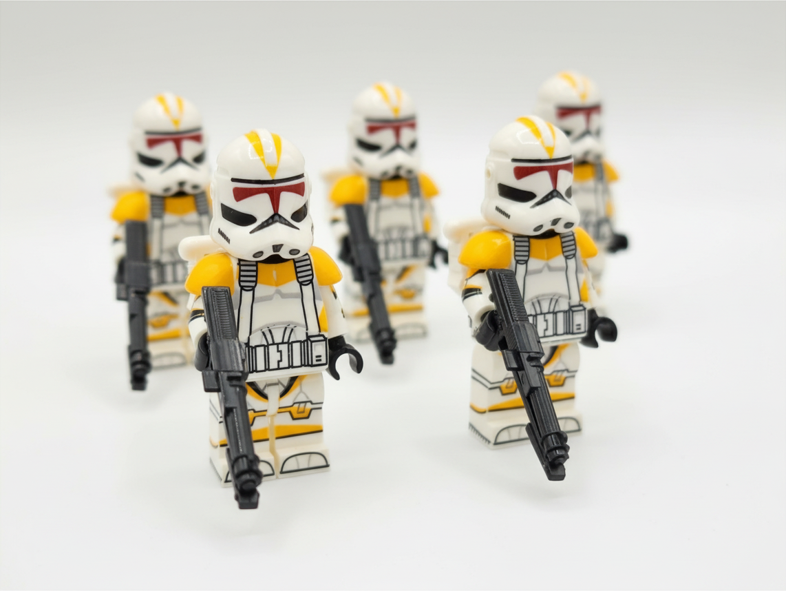 Star Wars 212th Jetpack Clone Troopers Custom Minifigures Set XH