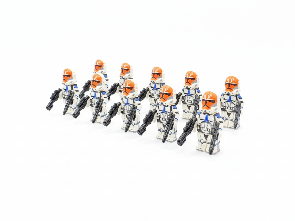 Star Wars 332nd Ahsoka Clone Troopers Minifigures Set