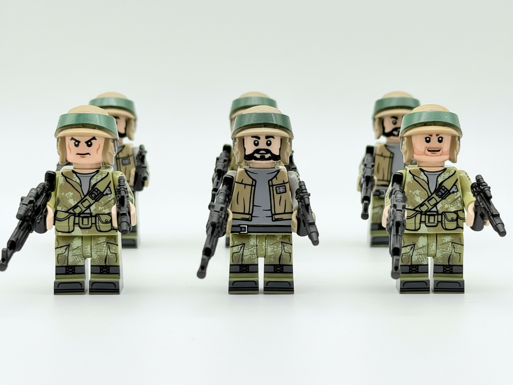 Star Wars Endor Rebel Soldiers Minifigures