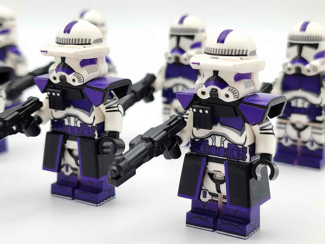 Star Wars 187th Phase 2 Clone Troopers Minifigures Set