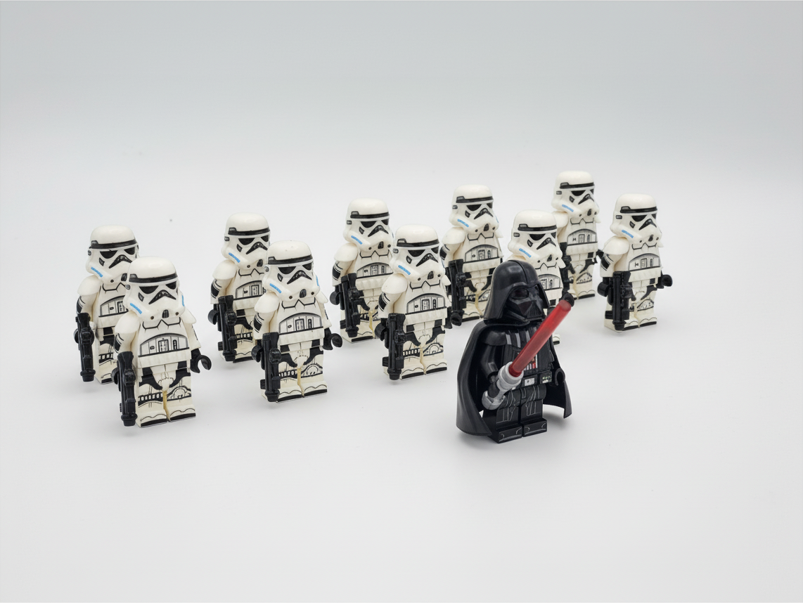 Star Wars Darth Vader Stormtrooper Empire Army 11 Minifigures Set