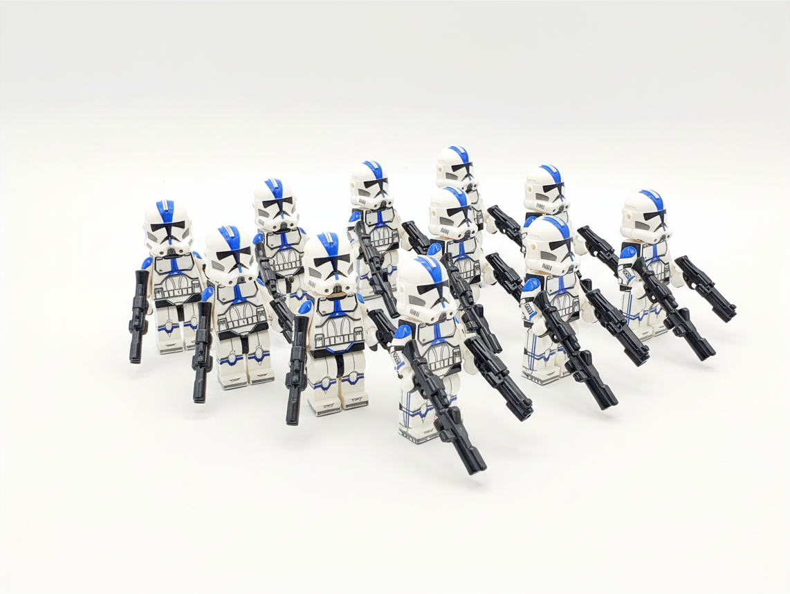 Star Wars 501st Clone Troopers Minifigures Set