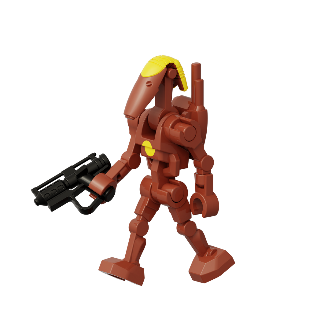 Star Wars B1 Battle Droid with Rotating Arms and Movable Legs Custom Clanker Minifigures 2
