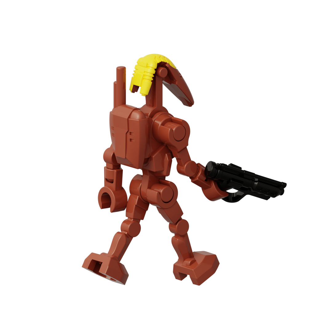 Star Wars B1 Battle Droid with Rotating Arms and Movable Legs Custom Clanker Minifigures 2