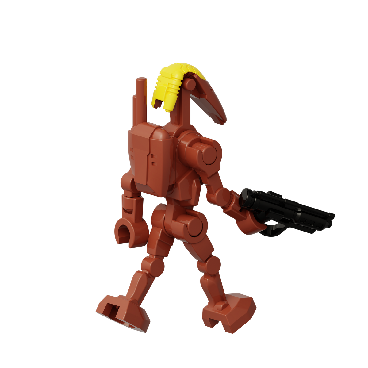 Star Wars B1 Battle Droid with Rotating Arms and Movable Legs Custom Clanker Minifigures 2