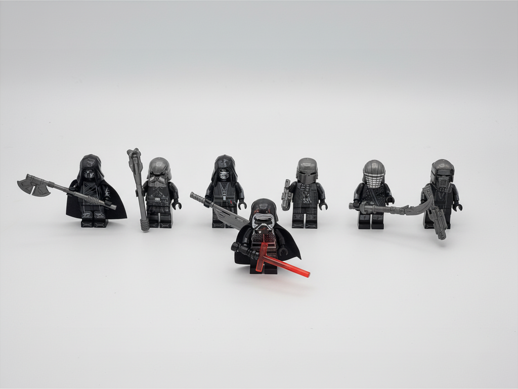 Star Wars The Knights of Ren Kylo Ren 7 Minifigures Set