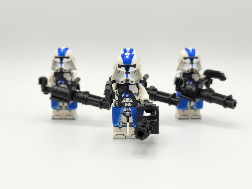 Star Wars 501st Heavy Clone Troopers Custom Minifigures Set