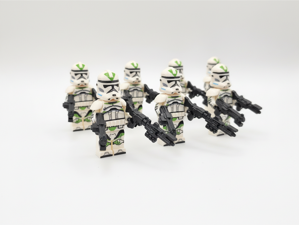 Star Wars Captain Grey 41st Clone Troopers Minifigures Set 11pcs