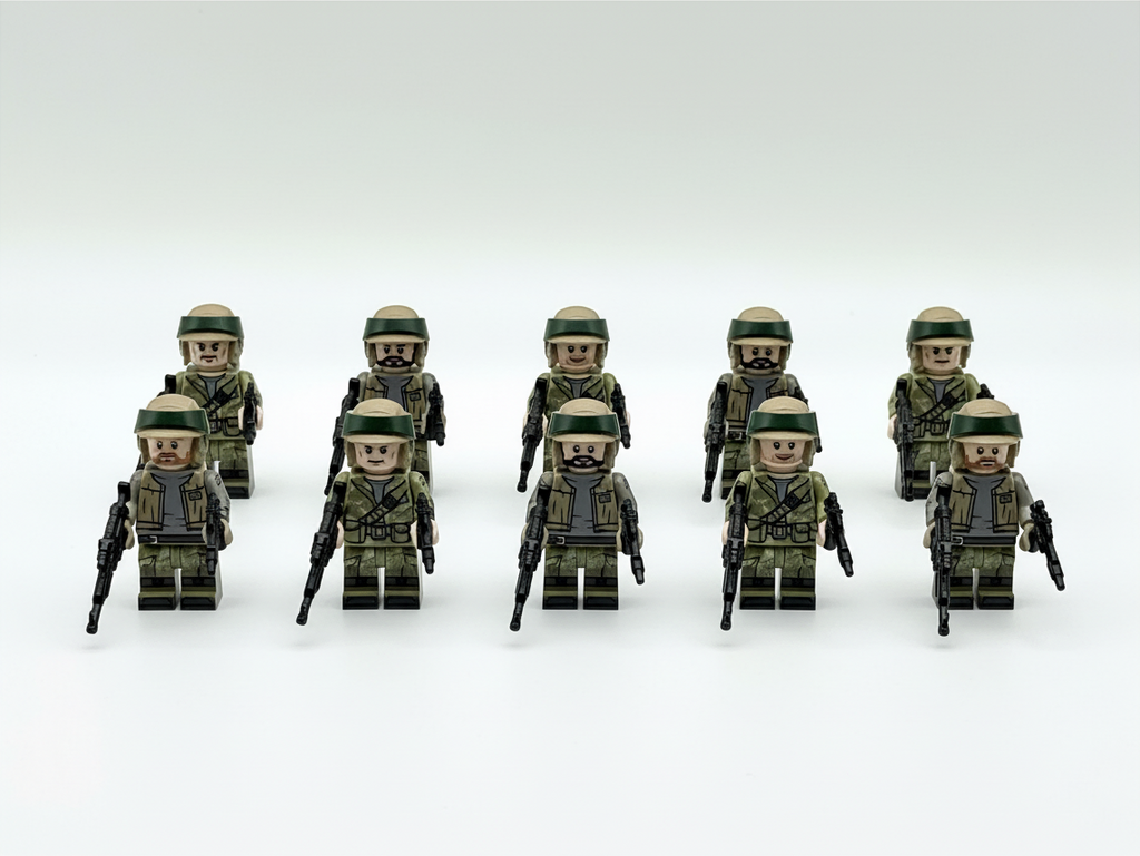 Star Wars Endor Rebel Soldiers Minifigures