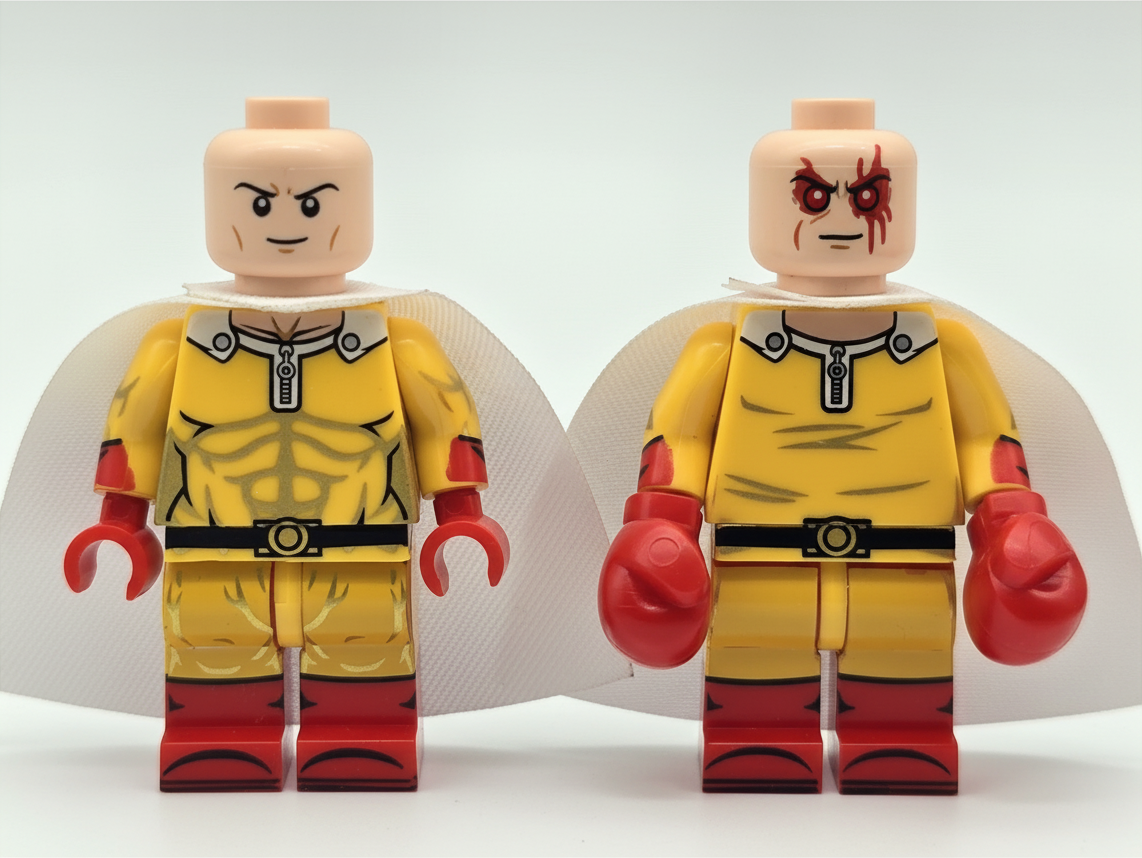 One Punch Man Custom Anime Minifigures 8pcs Set