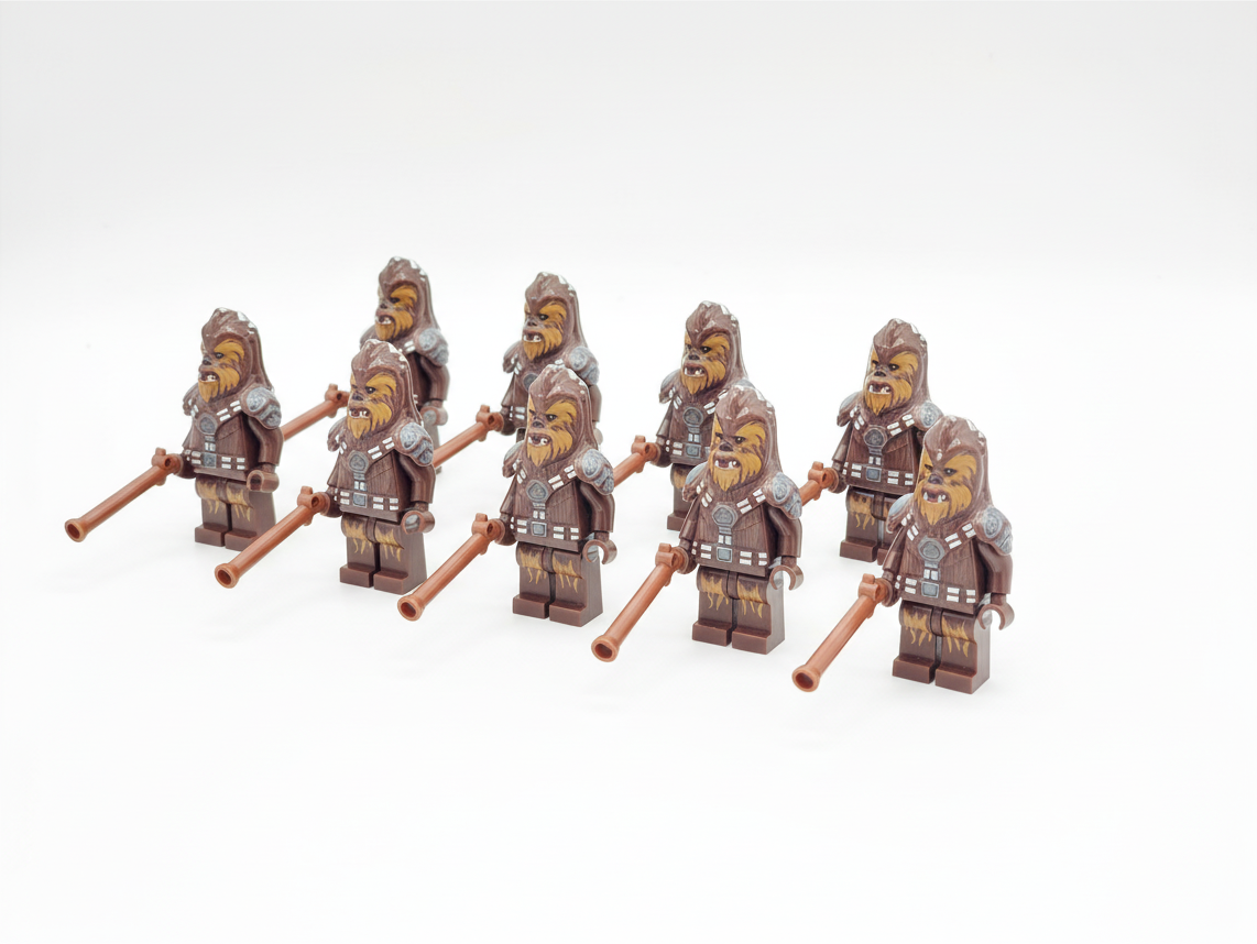 Star Wars Wookies Minifigures x10 Set