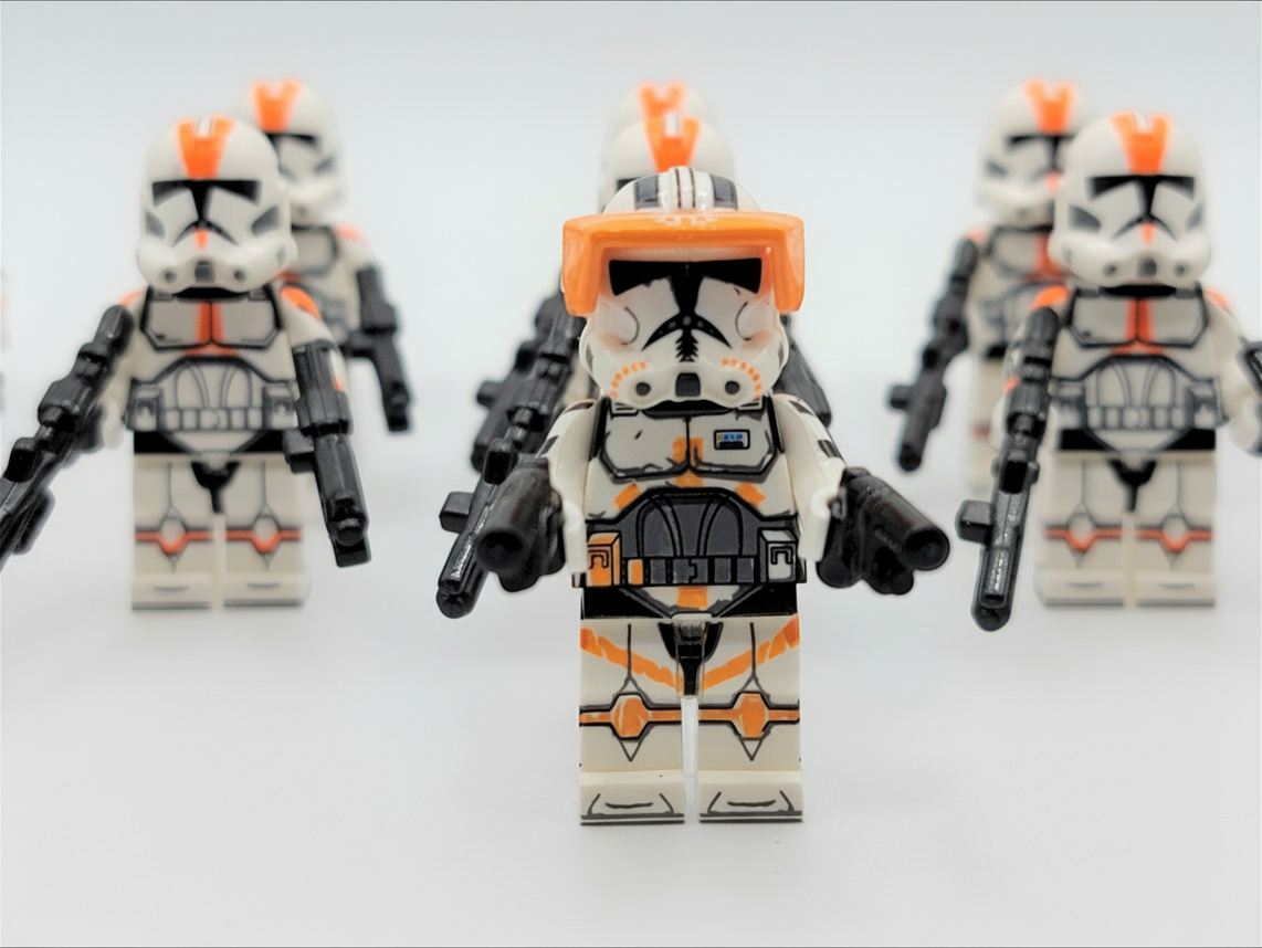 Star Wars 212th Attack Battalion Commander Cody Custom 11 Minifigures Set