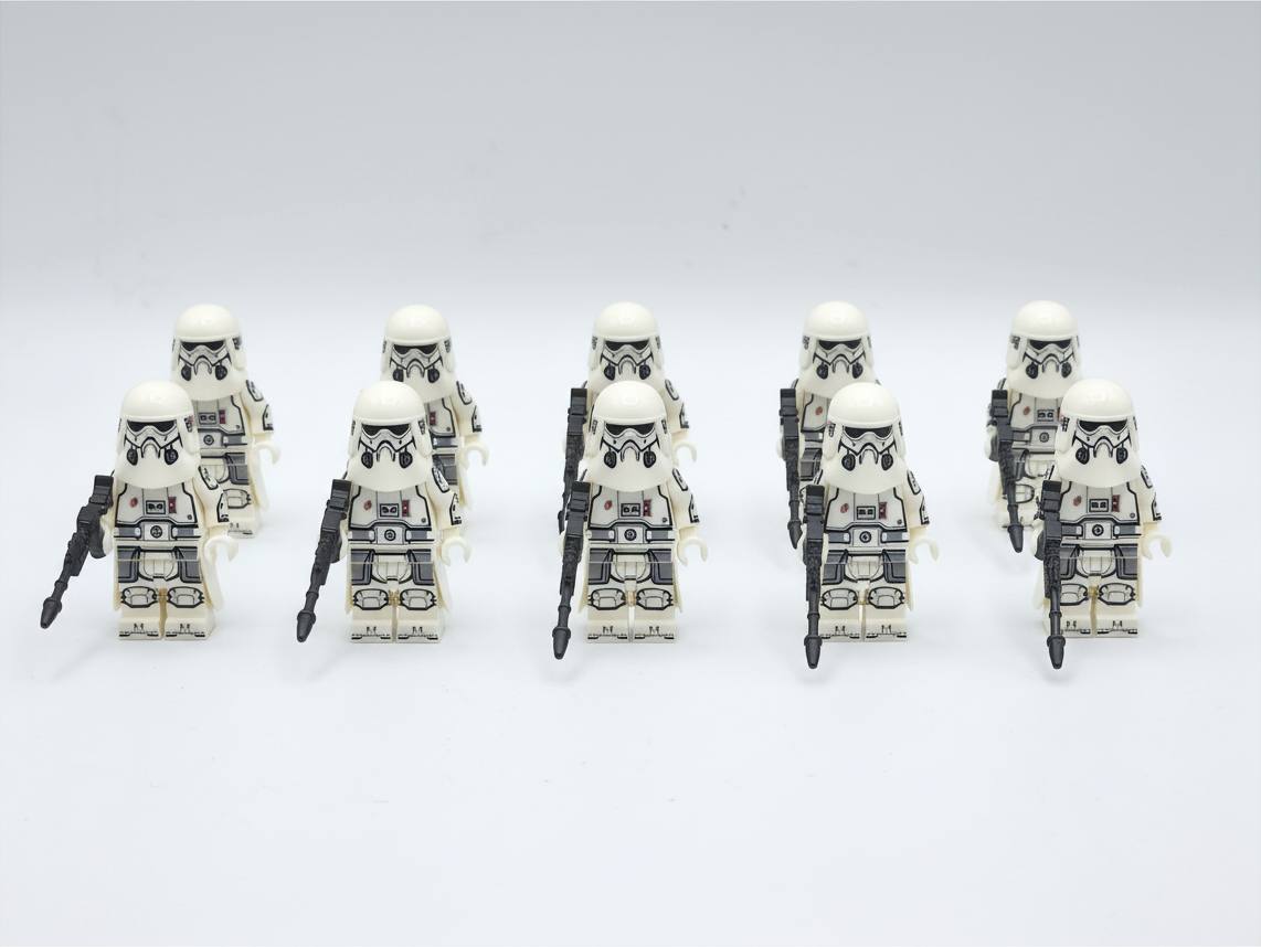 Star Wars Imperial Flametroopers Custom Minifigures Set