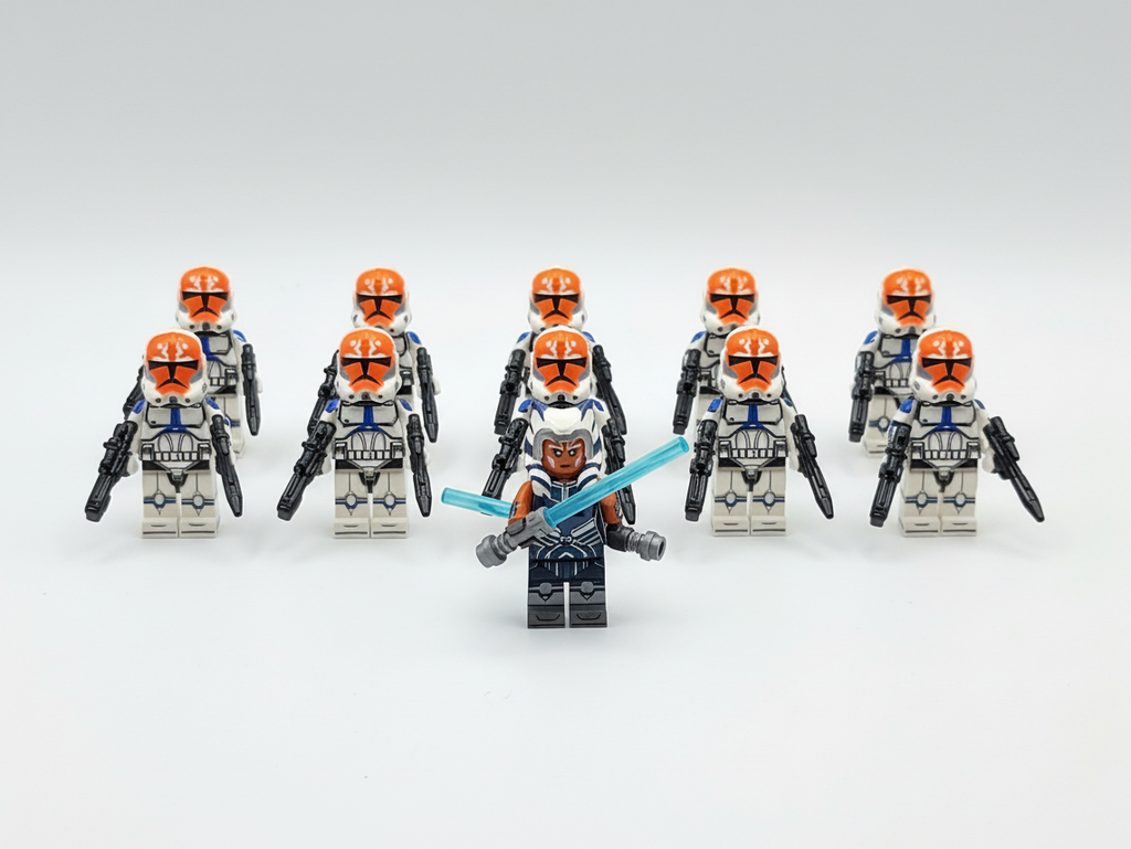 Star Wars 332nd Ahsoka Tano Phase 2 Clones Army 11 Minifigures Set