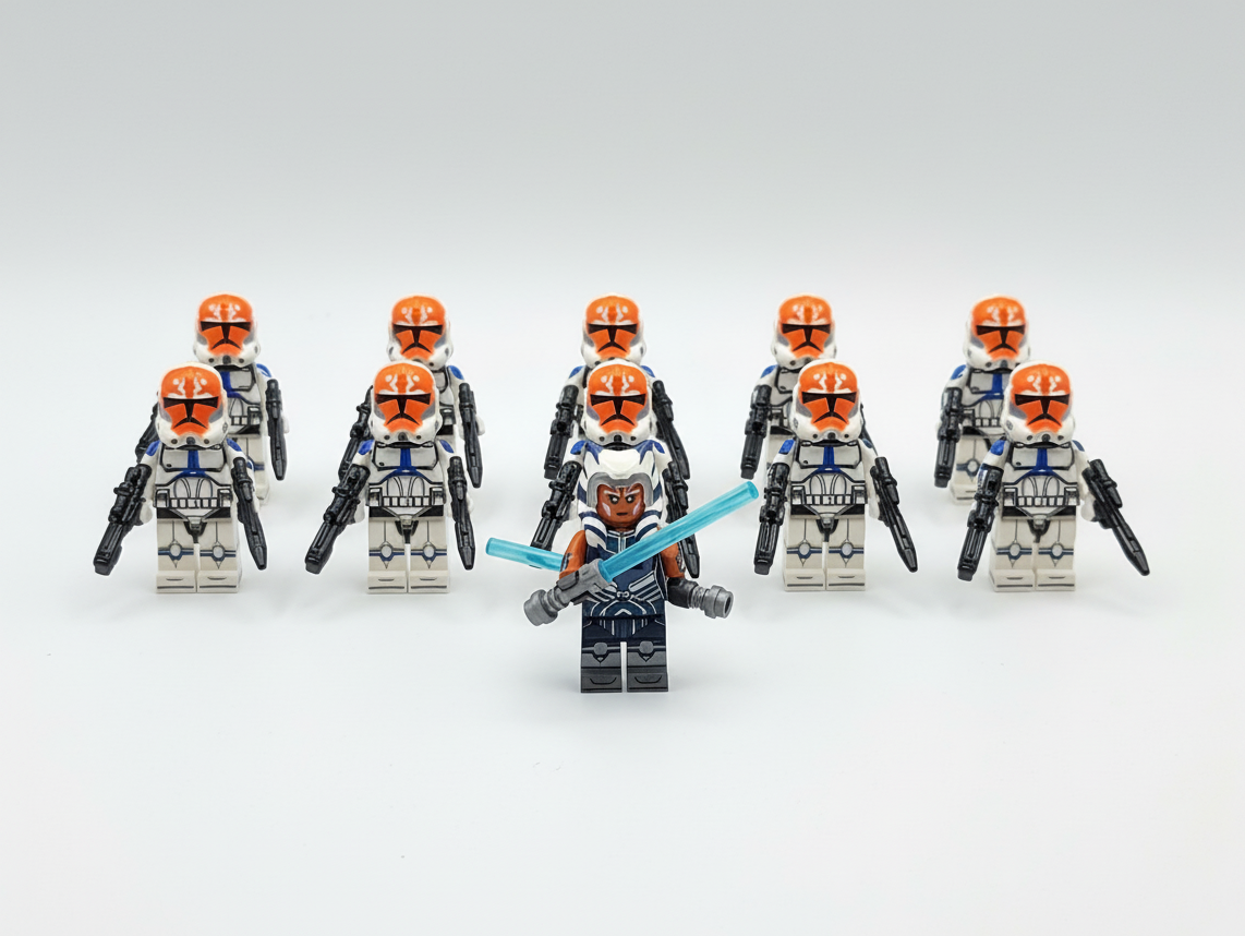 Star Wars 332nd Ahsoka Tano Phase 2 Clones Army 11 Minifigures Set