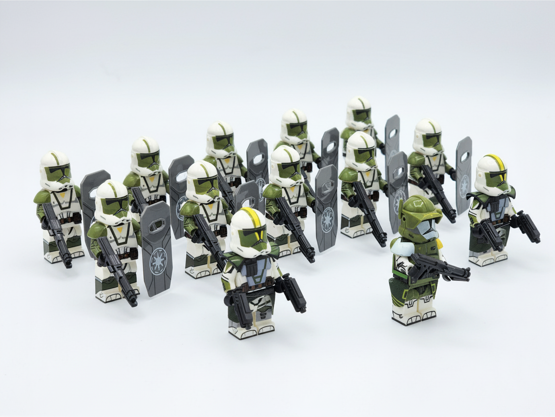 Star Wars Commander Doom's Squad Clone Troopers Custom 13 Minifigures Set XH