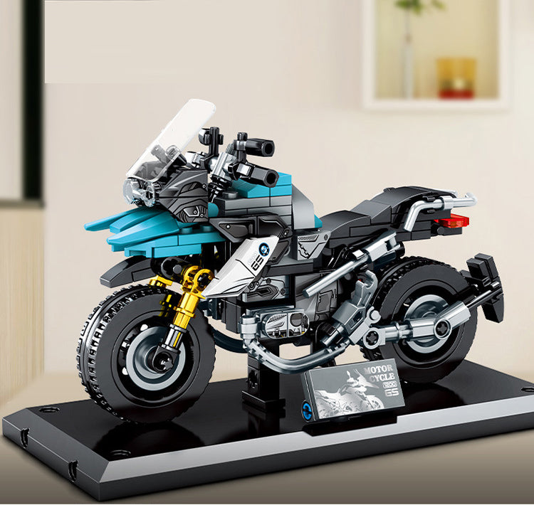 Motorcycle Custom Building Block Set Model 4