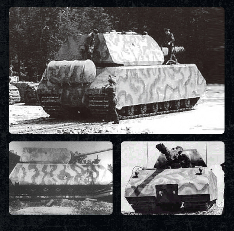 WW II German Panzer VIII Maus Tank Military Army Building Block Set 2127pcs