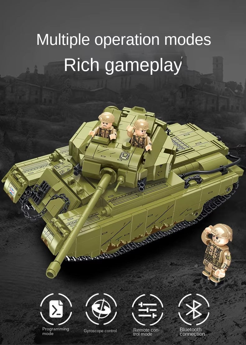 Centurion Main Battle Tank Military Army Building Block Set RC 969pcs