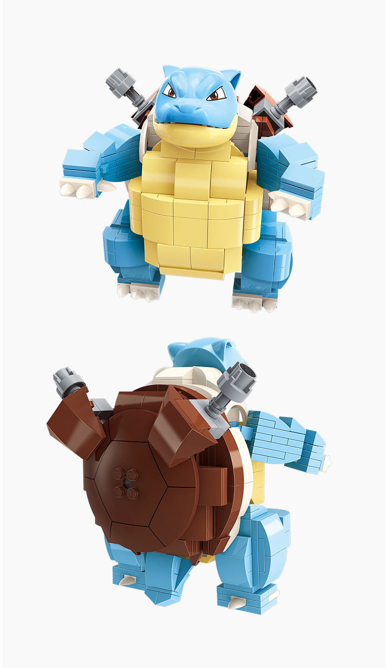 Pokemon  Blastoise Custom Building Blocks Set
