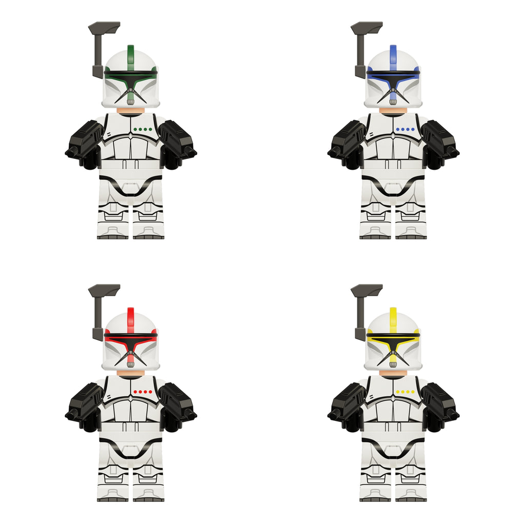 Star Wars Phase 1 ARC Troopers Ranked Custom Minifigures