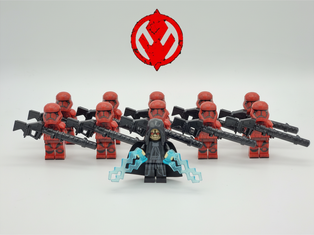Star Wars Final Order Palpatine Sith Trooper Army 11 Minifigures Set