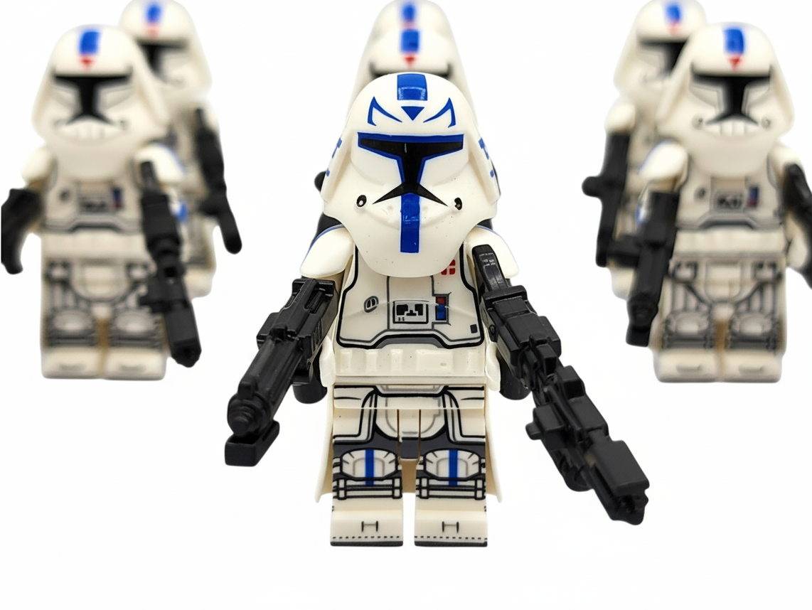 Star Wars 501st Captain Rex Clone Cold Assault Troopers Custom Minifigures  x11