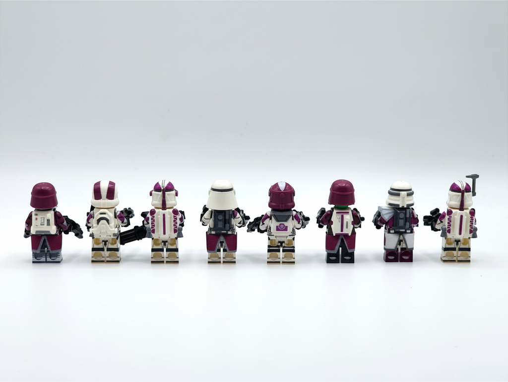 Star Wars 21sts Commander Bacara Nova Corps Custom Minifigures Assortment Set 8pcs
