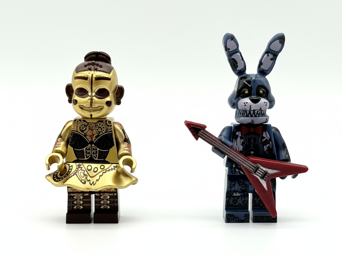 Five Nights at Freddy's Custom Horror Minifigures
