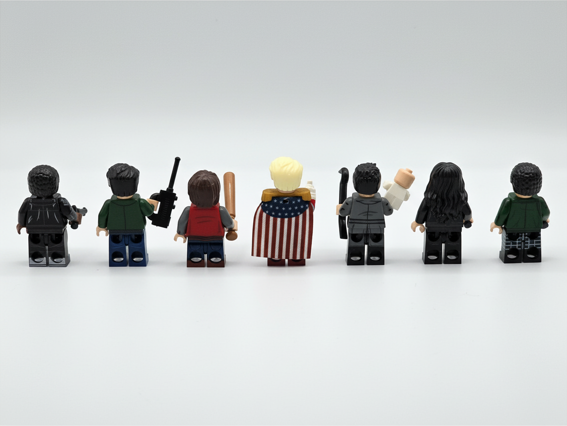 The Boys Custom Minifigures Set 7pcs XH
