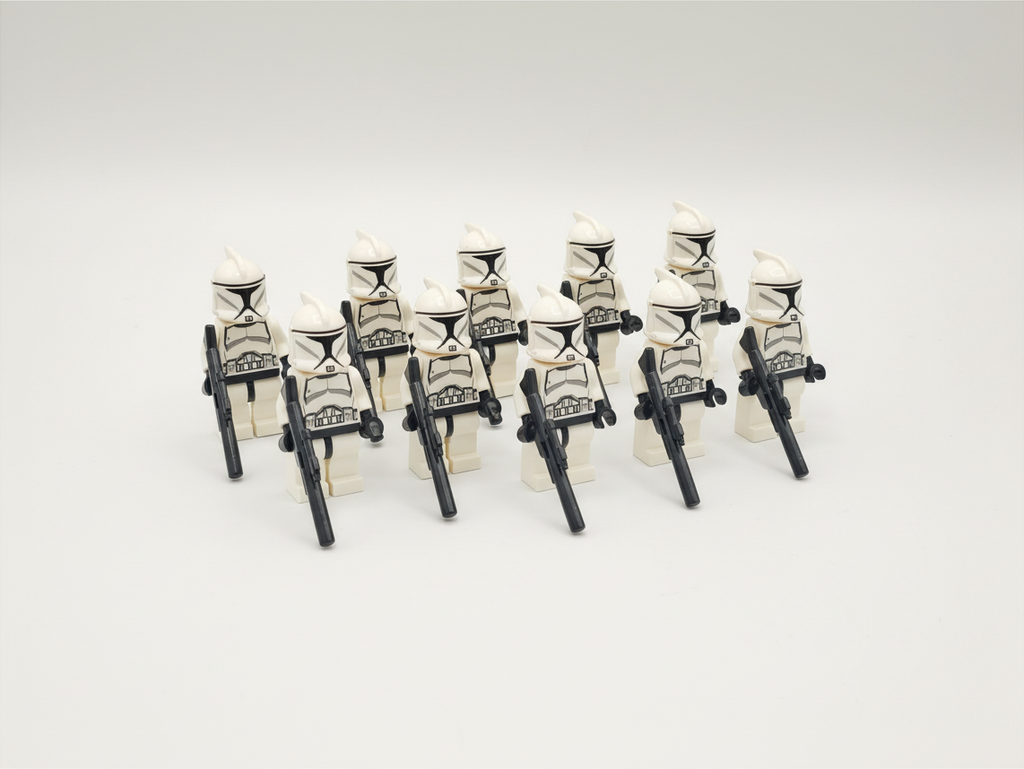 Star Wars Phase 1 Clone Troopers Shinies Minifigures Set